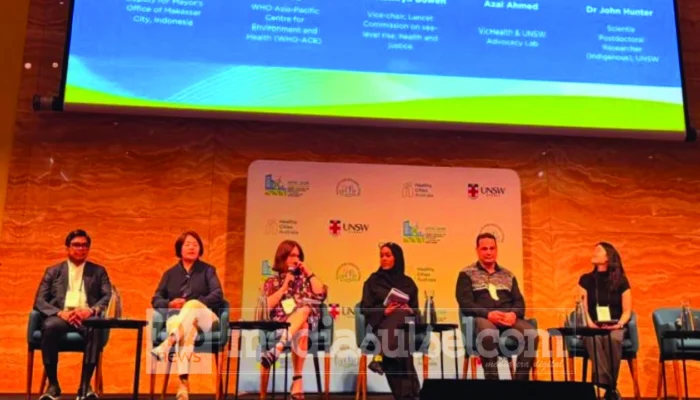 Makassar Pamerkan Urban Farming dan Lontara+ di Forum Kota Sehat Dunia di Sydney