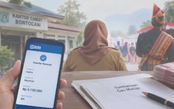 Sumbangan Gau Maraja Diduga Masuk Rekening Pribadi Kasi Umum Kecamatan Bontocani