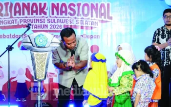 Buka HAN ke-42 Sulsel, Andi Sudirman Dorong Orang Tua Serius Dampingi Tumbuh Kembang Anak
