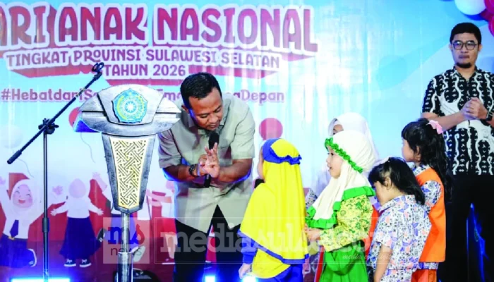 Buka HAN ke-42 Sulsel, Andi Sudirman Dorong Orang Tua Serius Dampingi Tumbuh Kembang Anak