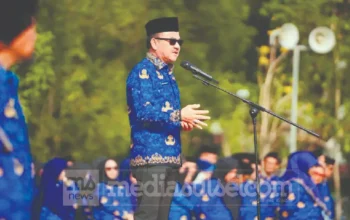 Jufri Rahman Tutup Hampir 40 Tahun Pengabdian di Upacara HKN