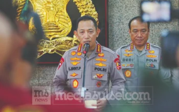 Abu Gunung Anak Krakatau Meluas, Kapolri Perintahkan Polisi Siaga Evakuasi dan Tangani Warga Terdampak