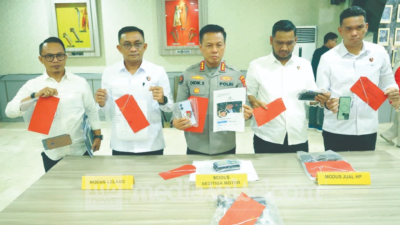 Konpres Polda Sulsel