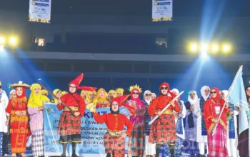 Kontingen Sulsel di Muktamar BKMT