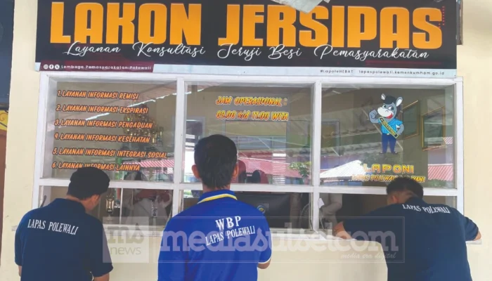 Lapas Polewali Buka Lakon Jersipas, WBP Bisa Konsultasi Soal Remisi Hingga Bebas