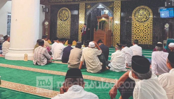 Maulid di Masjid Nurul Mu’jizat, Warga Pandang Diingatkan Waspada Kebakaran