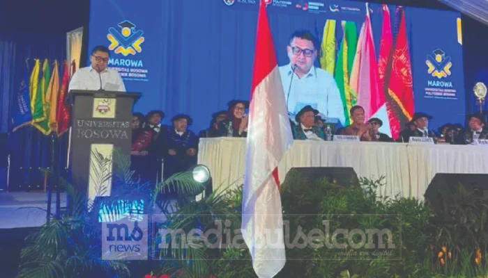 Appi Titip Pesan ke 5.000 Mahasiswa Baru Bosowa: Cerdas Saja Tak Cukup, Jaga Akhlak dan Kota Makassar