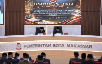 Ekonomi Makassar Tumbuh 7,04 Persen, DPRD Soroti Jalan Rusak hingga Layanan RS Daya 3 Sidang Paripurna DPRD Makassar