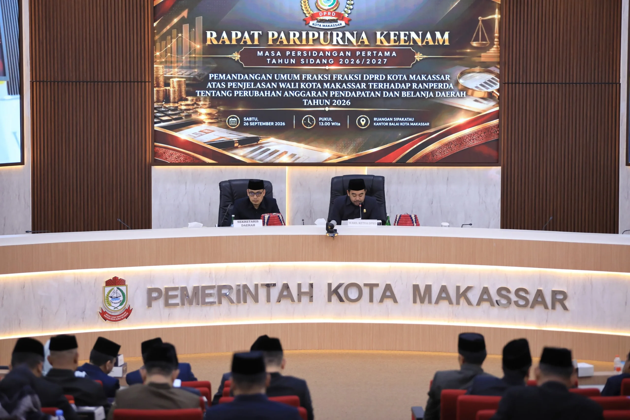 Sidang Paripurna DPRD Makassar scaled
