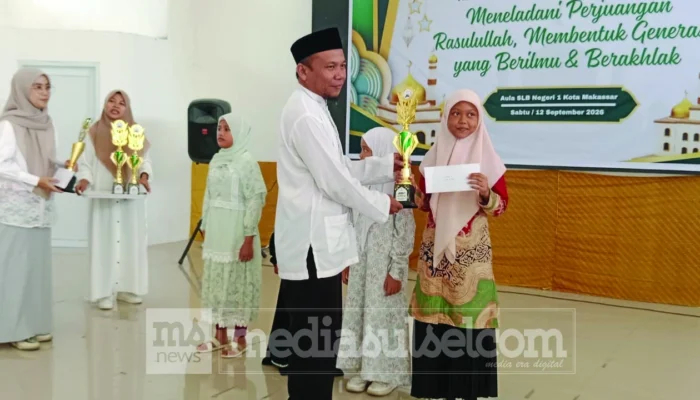 Siswi SDN Barombong Raih Juara 1 MTQ Putri LOKETTA Tamalate