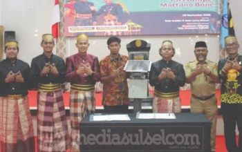 Program Mannennungeng Serahkan Policy Brief ke Pemkab Bone, Produktivitas Padi Naik 76 Persen