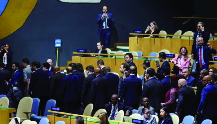 Indonesia Walkout Saat Netanyahu Berpidato di PBB, Kursi Delegasi Puluhan Negara Mendadak Kosong