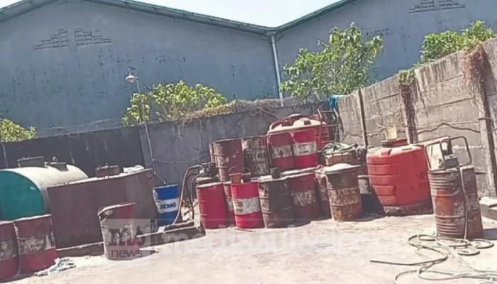 Dryer Jagung Tallasa City Dikeluhkan, Oli Bekas Diduga Jadi Bahan Bakar