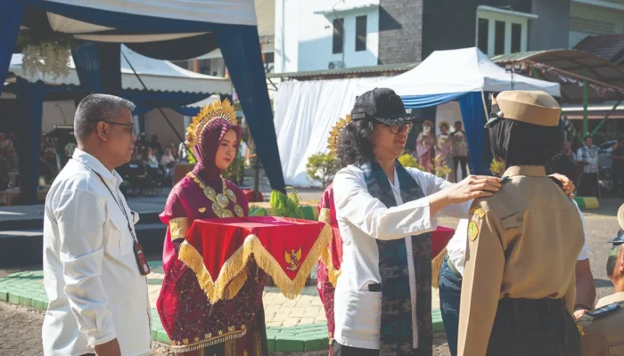 102 Siswa Baru SMK Kehutanan Negeri Makassar Dikukuhkan, Siap Jadi Rimbawan Muda