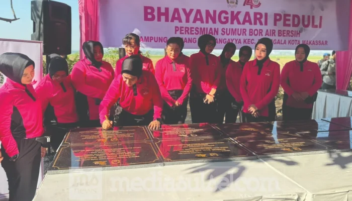 Polda Sulsel Bangun Sumur, MCK dan Revitalisasi Masjid untuk Warga Tamangapa