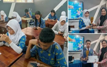 Tinggalkan Cara Lama, Begini Modernnya Siswa SMPN 12 Makassar Ikut Kompetisi Belajarku