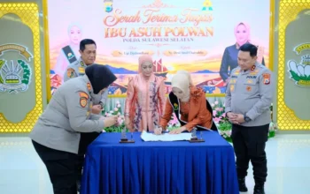 Ny. Dewi Awal Chairuddin Terima Amanah Baru, Jadi Ibu Asuh Polwan Sulsel