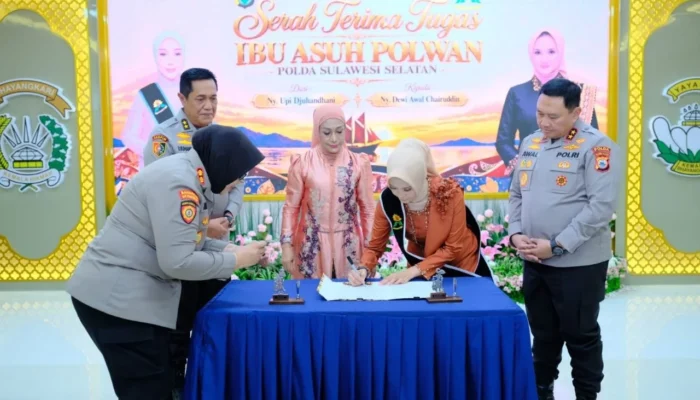 Ny. Dewi Awal Chairuddin Terima Amanah Baru, Jadi Ibu Asuh Polwan Sulsel