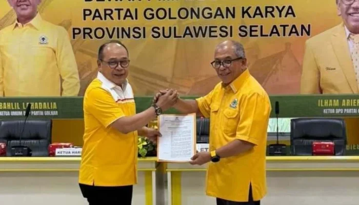 Supriansa Ditunjuk Jadi Plt Ketua Golkar Makassar