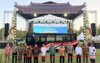 Hyundai Serahkan 11 Bus Listrik untuk Transportasi Publik Bali