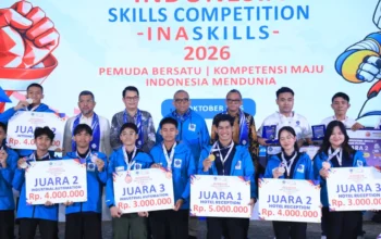 Wamenaker Tutup InaSkills 2026, Ini Daftar Pemenangnya 3 Wamenaker Tutup InaSkills 2026, Ini Daftar Pemenangnya