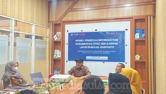 Diskominfotik Jeneponto Perkuat Keterbukaan Informasi Publik dan Layanan Pengaduan Masyarakat