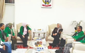 KAHMI Sulsel Kenalkan Graha Hijau Hitam ke Wagub Fatmawati