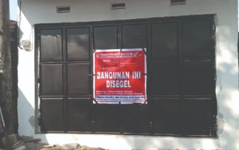 Langgar GSB, Ruko di Hertasning Disegel Pemkot Makassar