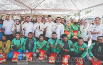 750 KK di Biringkanaya Terima Bantuan Beras Masing-masing 30 Kilogram