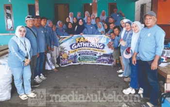 Family Gathering di Tanjung Bayang, Jajaran Kelurahan Bitowa Perkuat Kekompakan