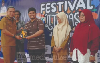 Bupati Paris Yasir Buka Festival Literasi Jeneponto 2026, Dorong Budaya Membaca