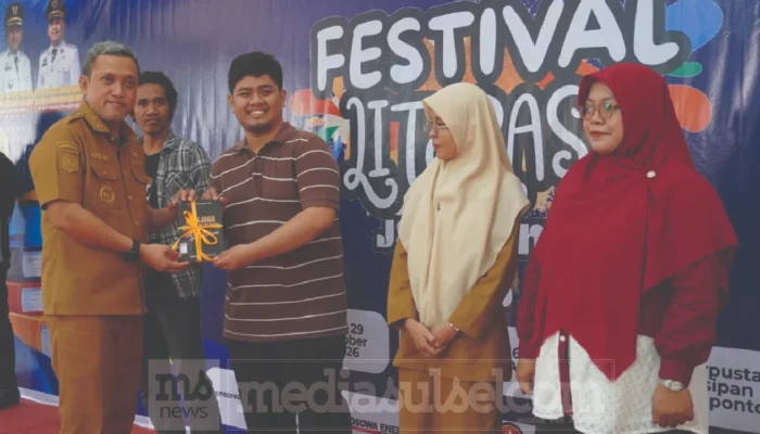 Bupati Paris Yasir Buka Festival Literasi Jeneponto 2026, Dorong Budaya Membaca