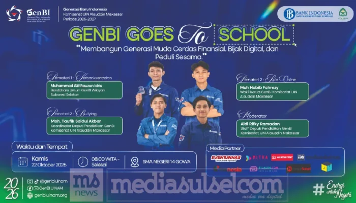 GenBI Goes to School, Edukasi Pelajar tentang Kebanksentralan hingga Bahaya Judi Online