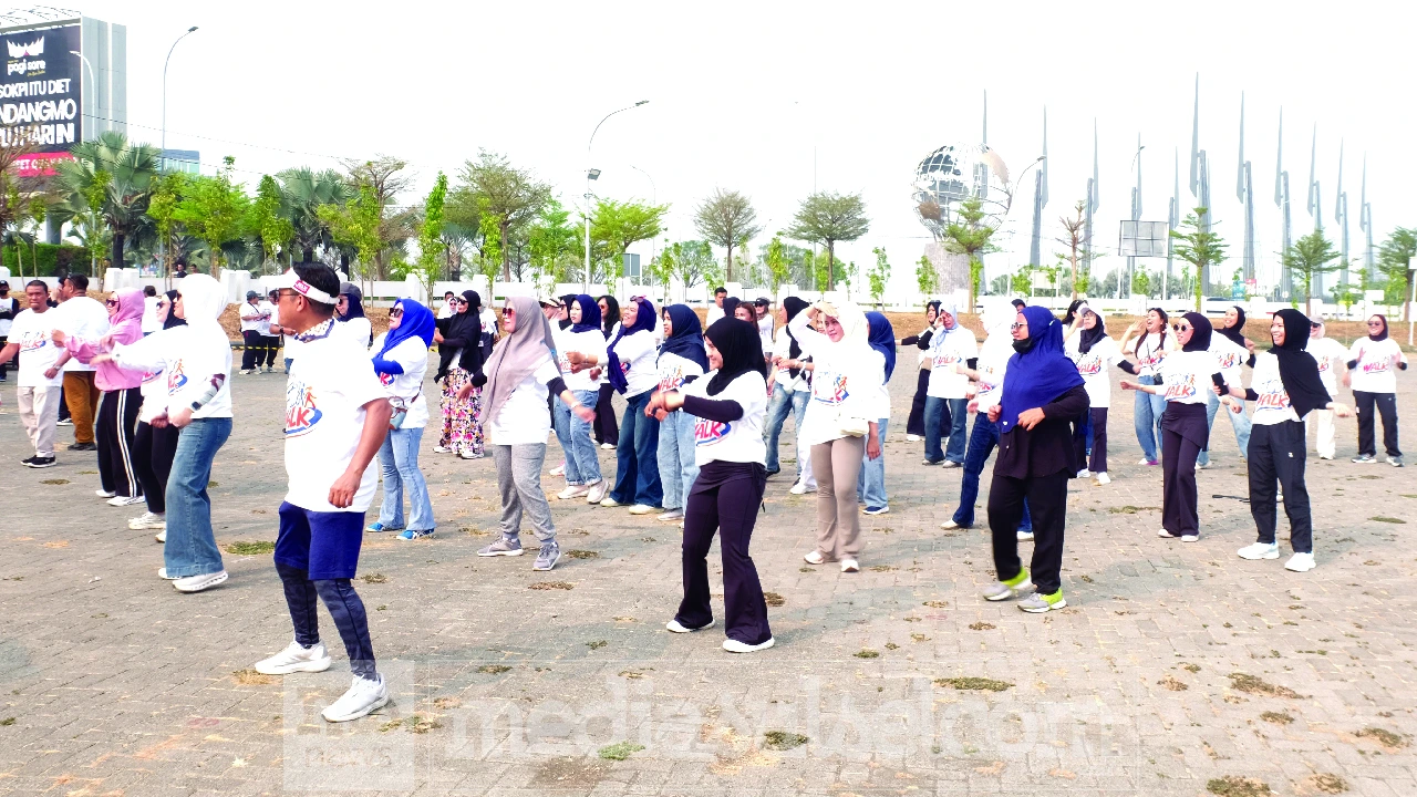 Fun Walk IKADIPA 2026, Alumni Lintas Angkatan Padati CPI Makassar 2 IKADIPA Zumba
