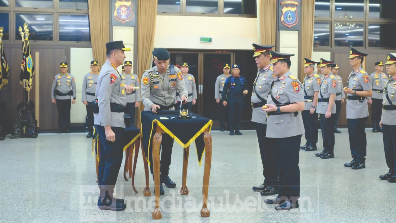 Kapolri Lantik kapolda sulsel