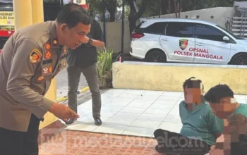Polsek Manggala Sisir Dua Lokasi Dugaan Sabung Ayam, Lima Orang Diamankan 3 Kapolsek Manggala
