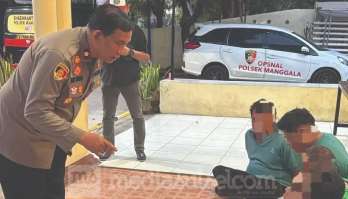 Polsek Manggala Sisir Dua Lokasi Dugaan Sabung Ayam, Lima Orang Diamankan
