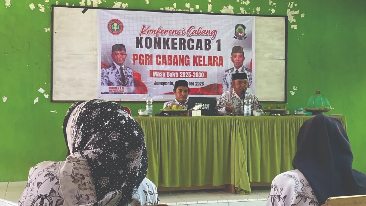 Ketua PGRI Kelara Terpilih