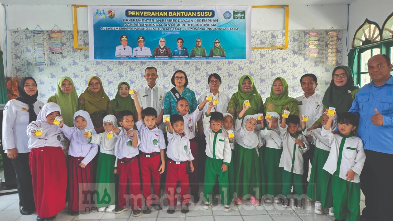 Ketua TP PKK bersama Muslimat NU Torut