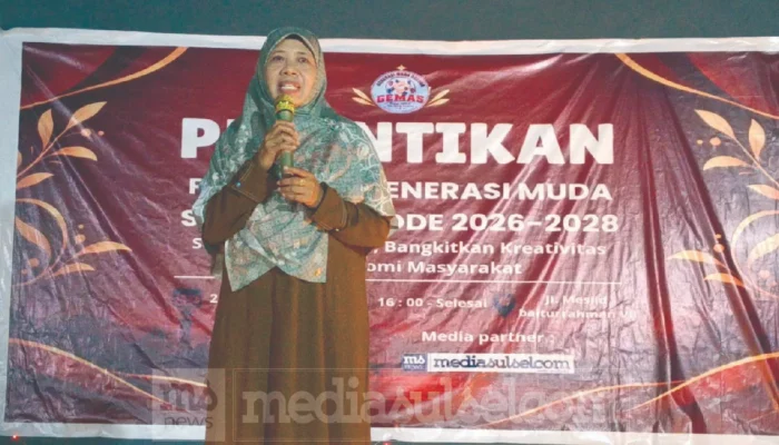 Lurah Biring Romang Lantik Pengurus Baru GEMAS Setelah 13 Tahun Vakum