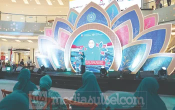 Melinda Aksa Buka Pameran UMKM dan Jambore HKG PKK Makassar, Luncurkan Koperasi PKK 4 Melinda buka pameran UMKM