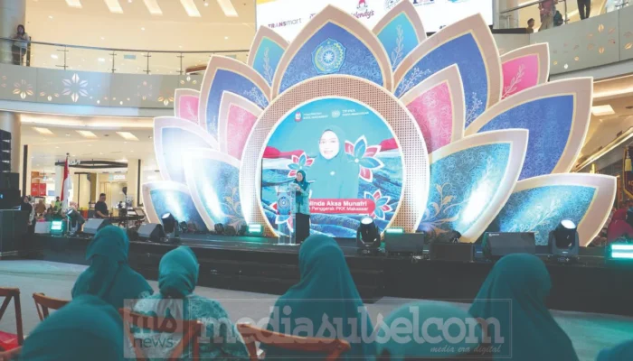 Melinda Aksa Buka Pameran UMKM dan Jambore HKG PKK Makassar, Luncurkan Koperasi PKK