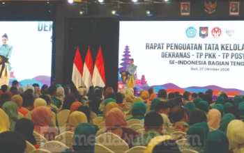 Melinda Aksa Hadiri Rakergab Dekranas, TP PKK dan TP Posyandu se-Indonesia di Bali 4 Melinda di Bali