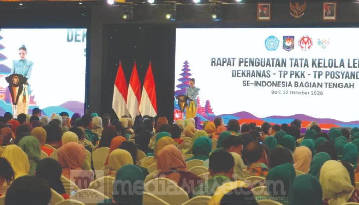 Melinda Aksa Hadiri Rakergab Dekranas, TP PKK dan TP Posyandu se-Indonesia di Bali