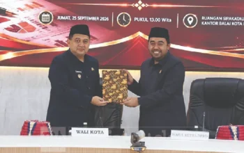 DPRD Makassar Dihadapkan pada APBD Perubahan Rp5,26 Triliun, Pendapatan Turun 6 Paripurna DPRD Makassar