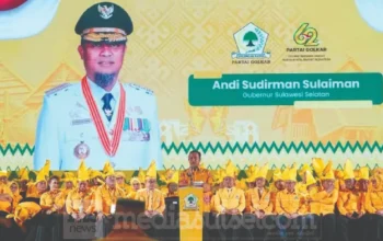 Sarmuji Rayu Gubernur Sulsel Andi Sudirman Sulaiman Bergabung dengan Golkar