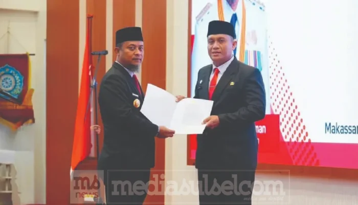 Andi Winarno Resmi Jadi Pj Sekda Sulsel, Gantikan Jufri Rahman yang Purnabakti