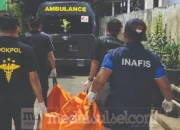 27 Tusukan Akhiri Hidup Istri di Samata, Suami Ditemukan Tewas Bakar Diri 7 Petugas Inafis