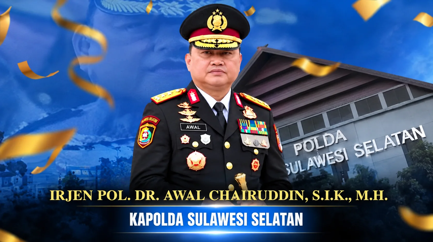 Potret Resmi Kapolda Sulawesi Selatan