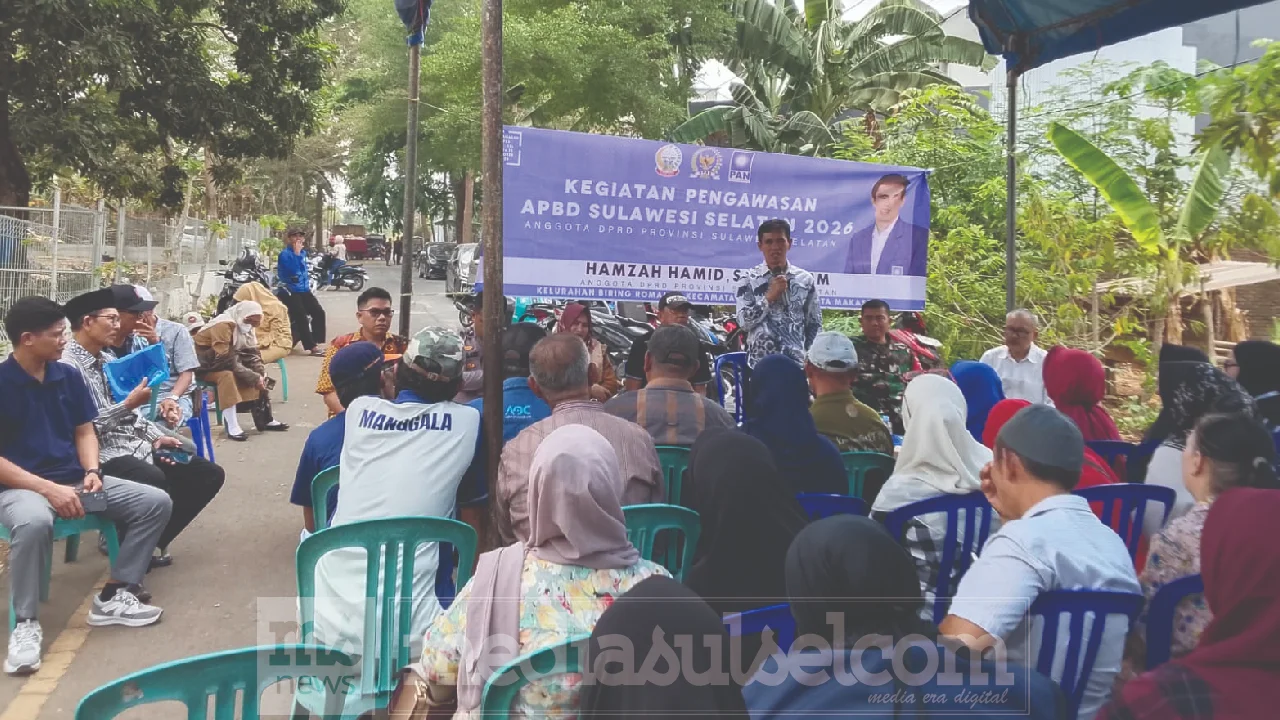 Hamzah Hamid Soroti Polemik Desil Bansos dan Daya Tampung SMA Negeri di Makassar 2 Reses Hamzah